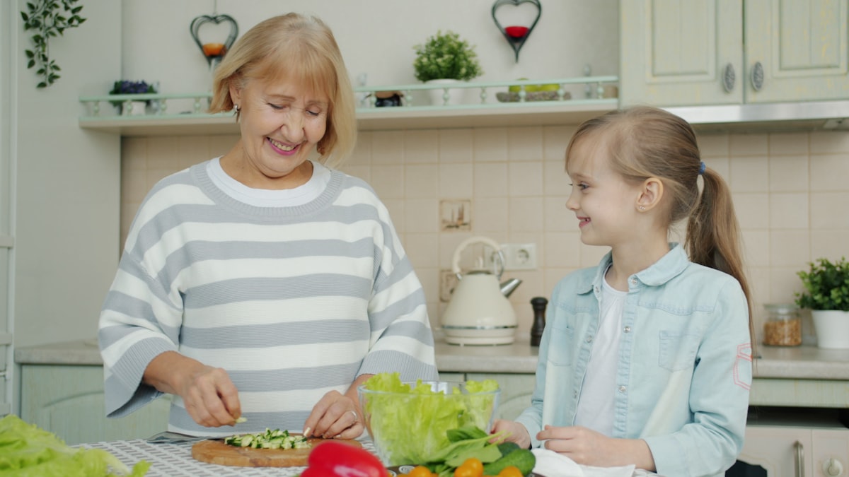 Fresh vegetables and healthy food