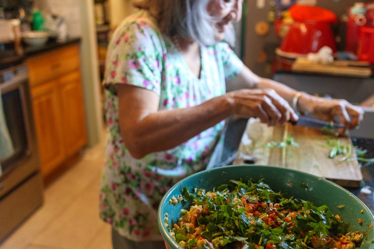 Colorful vegetable medley